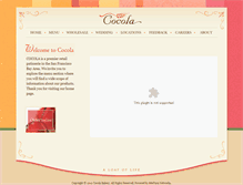 Tablet Screenshot of cocolabakery.com